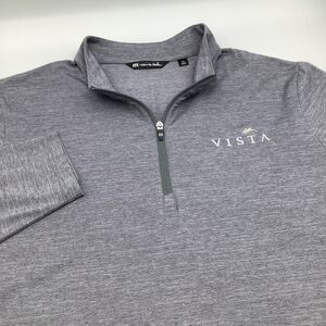 Travis Mathew Mens‎ Long Sleeve 1/4 Zip Lightweight Golf Pullover Size XXL